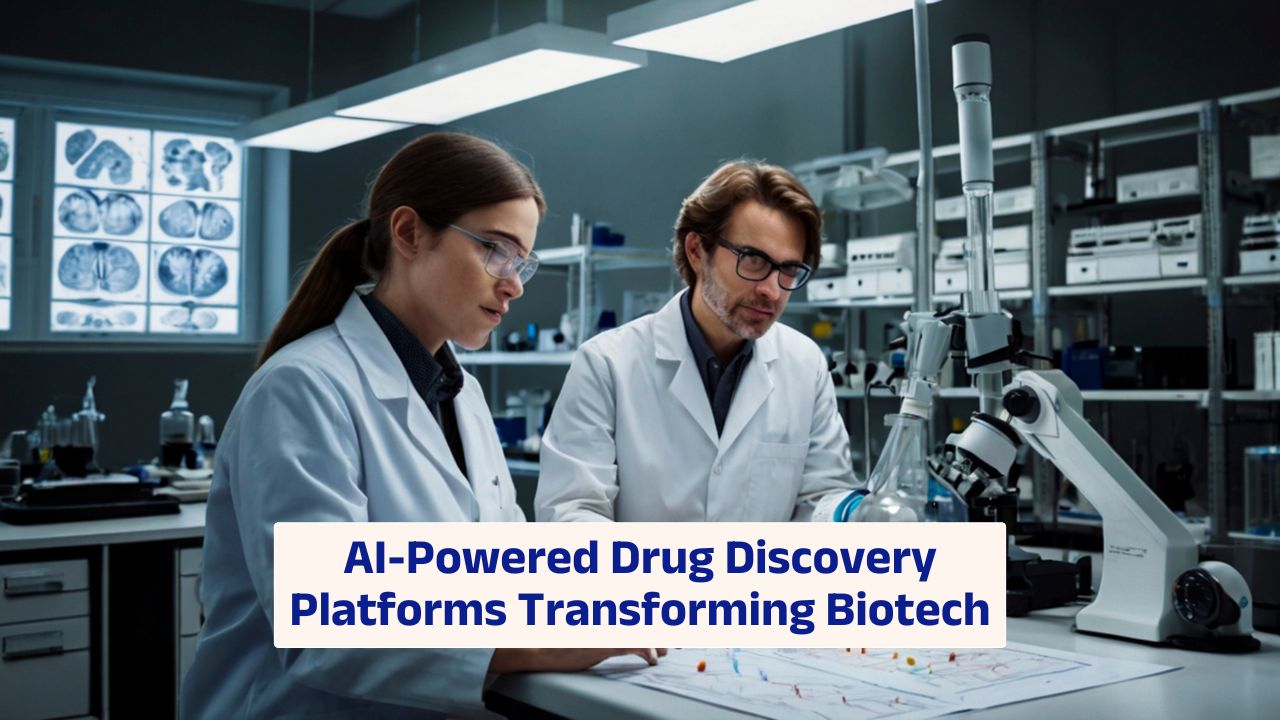 AI-powered drug discovery platform transforming biotech regulatory and market strategy