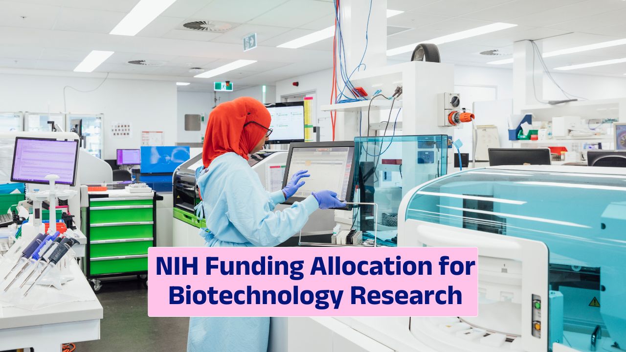NIH funding allocation strategy for biotechnology research in the United States