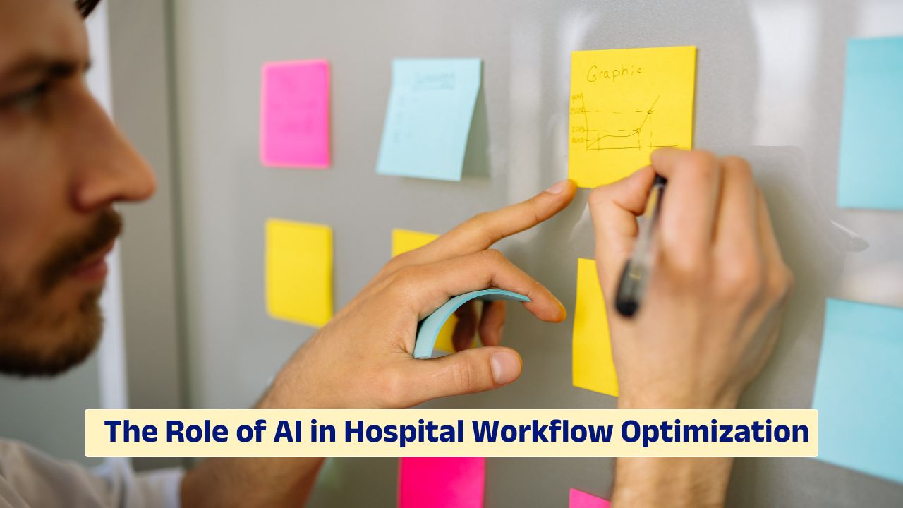 AI-driven hospital workflow optimization improving healthcare operations and patient flow