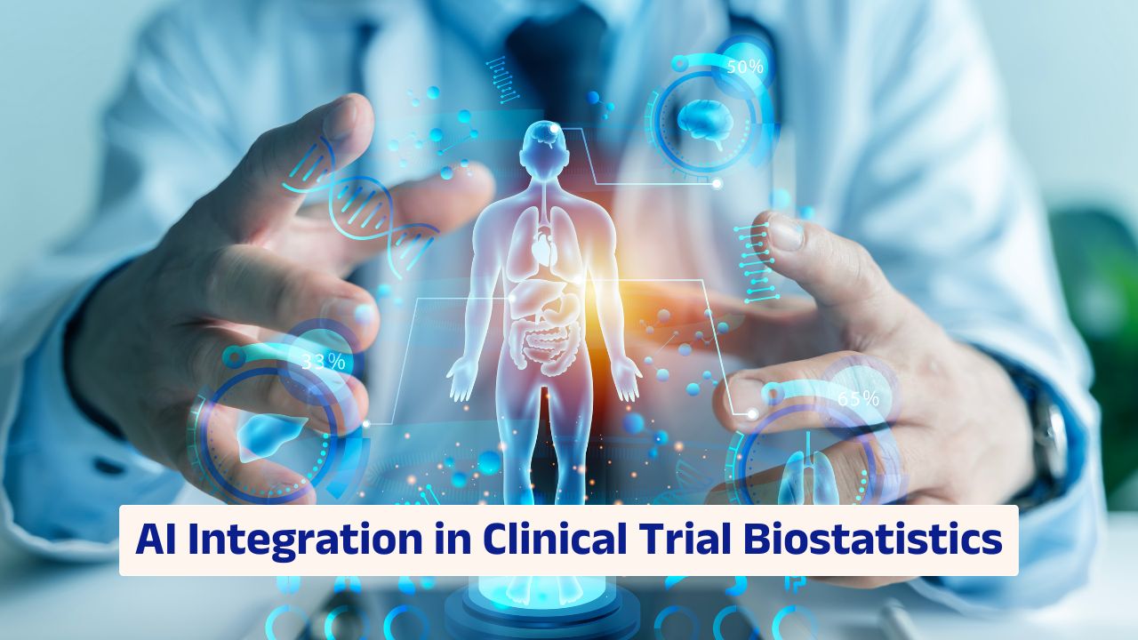AI integration in clinical trial biostatistics and regulatory analysis