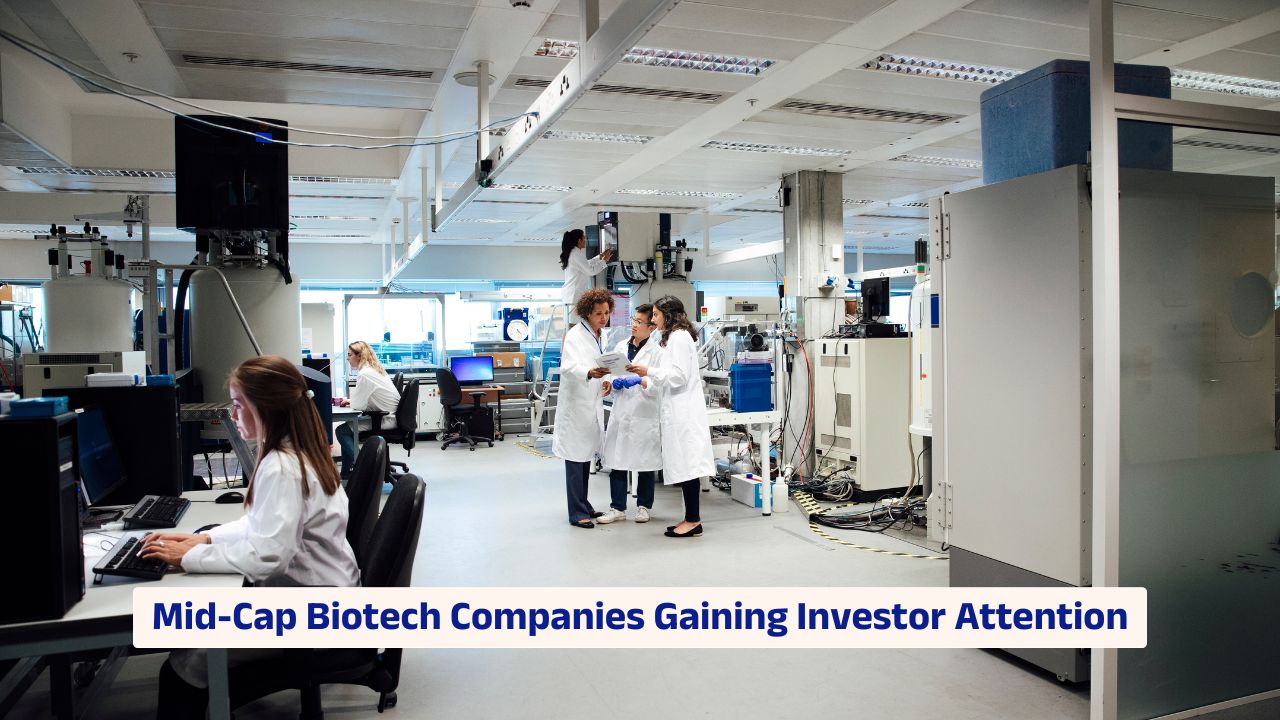 Mid-cap biotech companies gaining investor attention as clinical pipelines advance toward FDA review