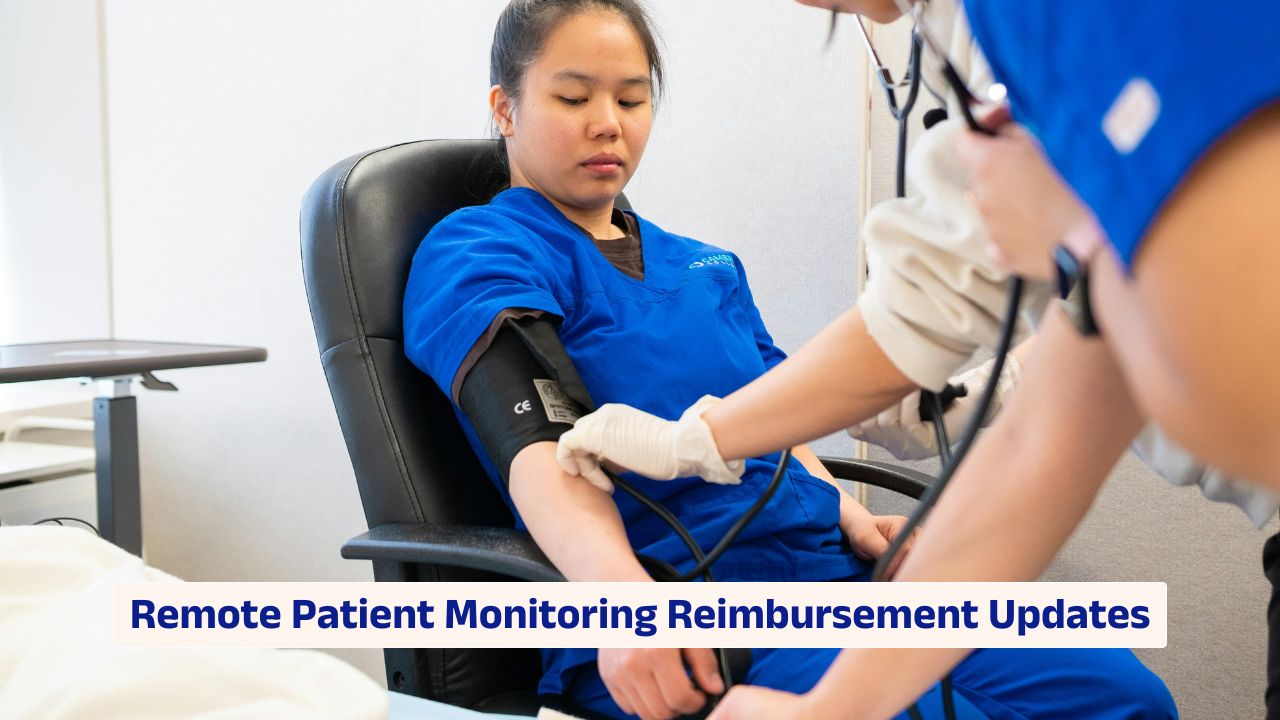 Remote patient monitoring reimbursement updates in US healthcare system