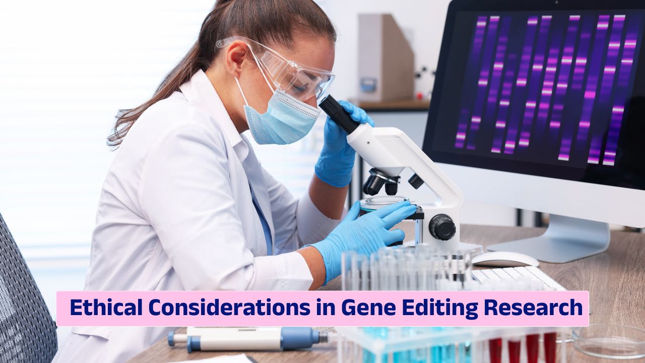 Ethical considerations in gene editing research and CRISPR biotechnology governance
