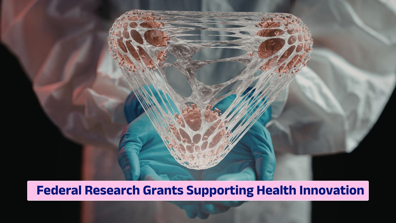 Federal research grants supporting health innovation in US biomedical laboratory setting