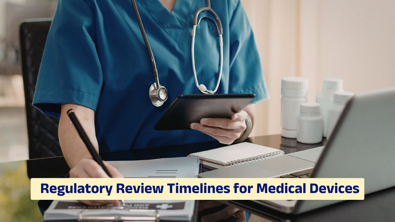 Regulatory review timelines for medical devices and FDA approval pathways
