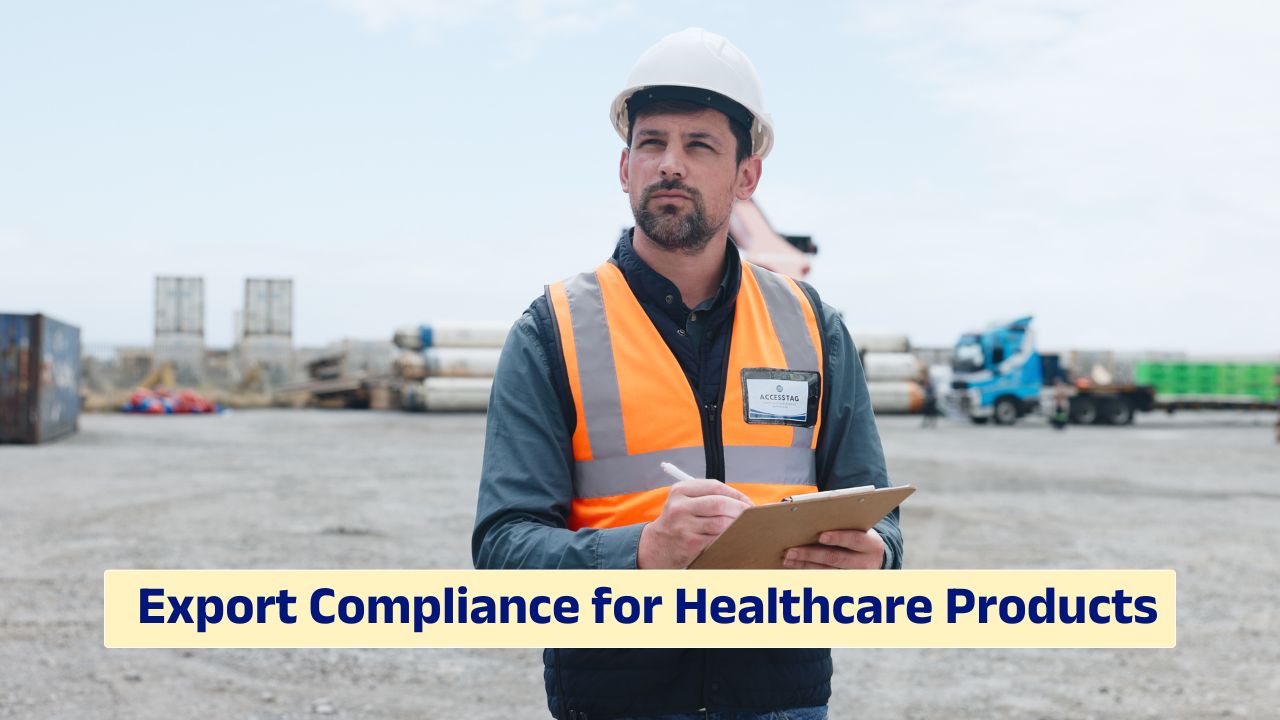 Export compliance for healthcare products and global regulatory strategy in biotech industry