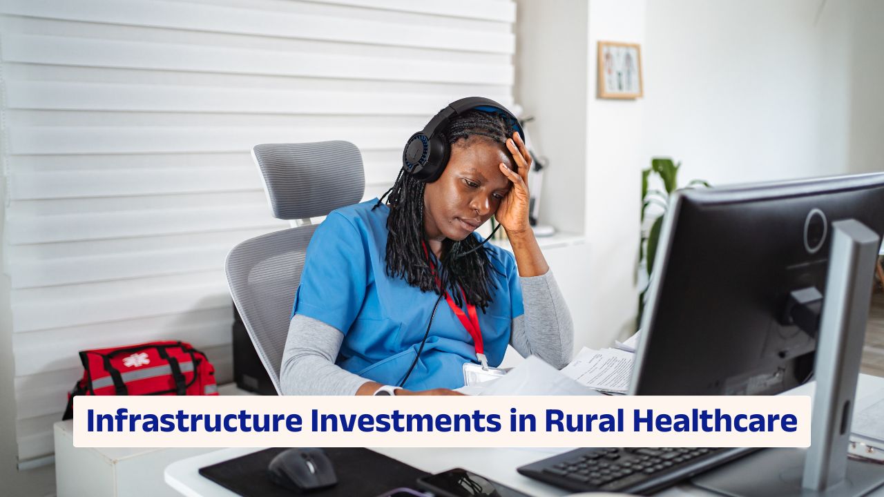 Infrastructure investments in rural healthcare systems and telehealth expansion in the US