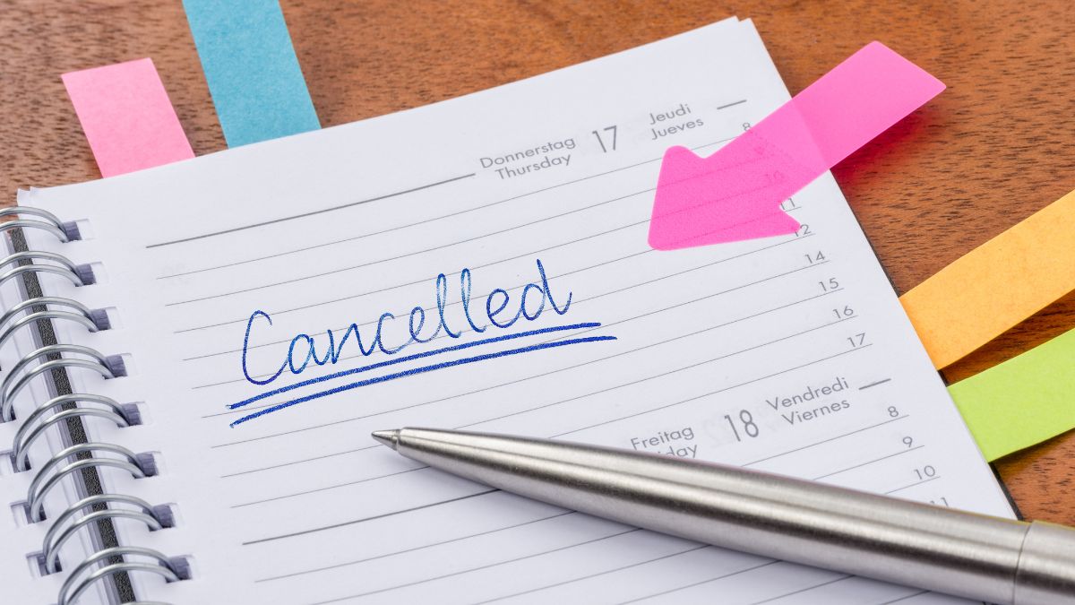 Cancelled Plans